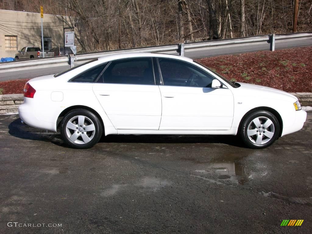 2003 A6 3.0 quattro Sedan - Polar White / Platinum photo #6