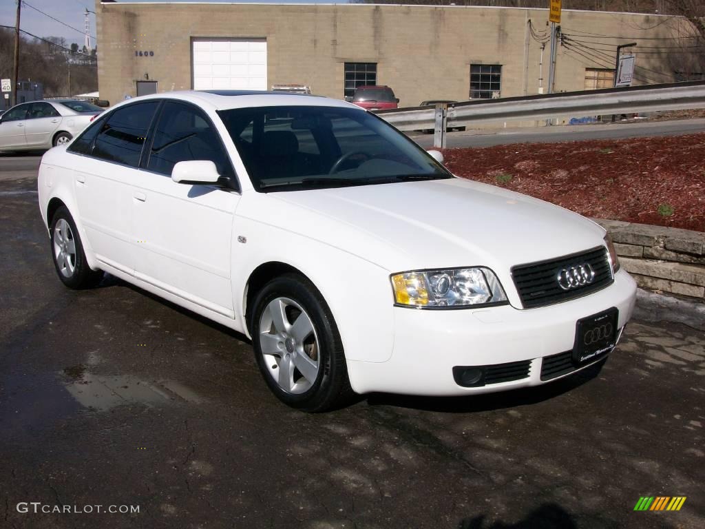 2003 A6 3.0 quattro Sedan - Polar White / Platinum photo #7