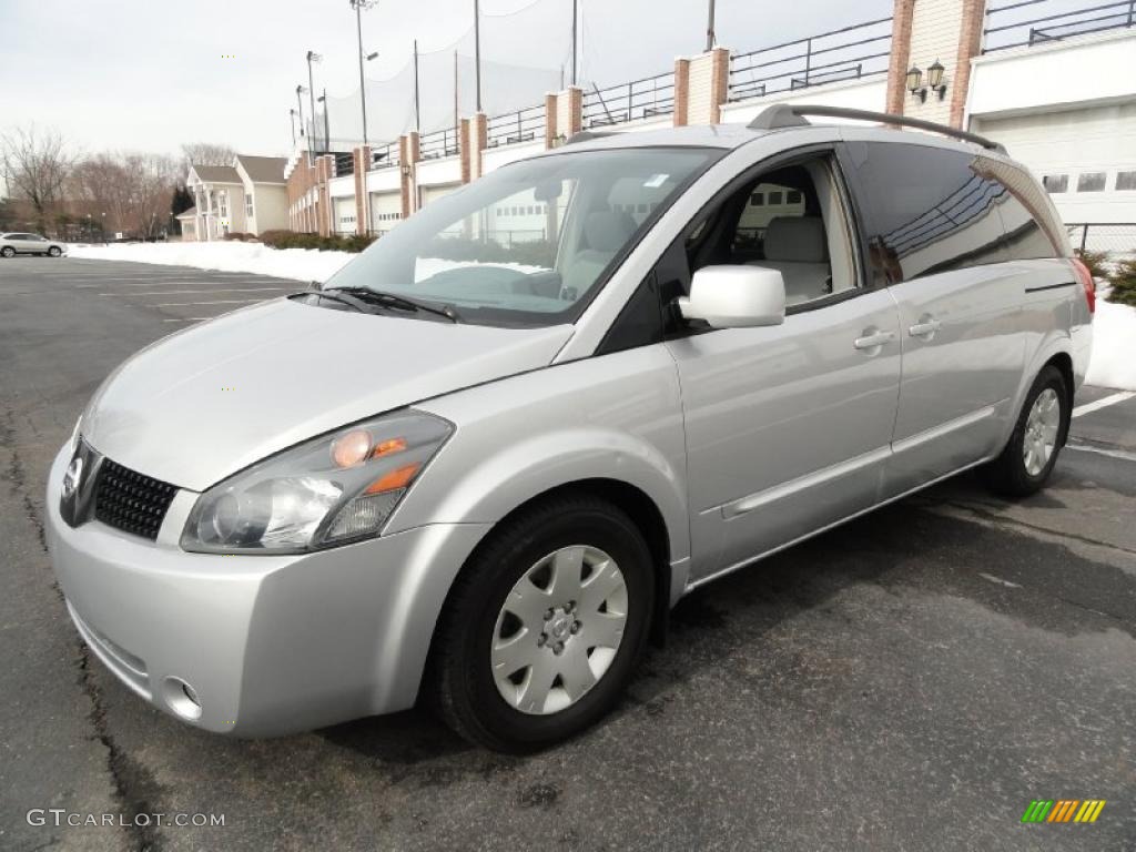 2004 Quest 3.5 S - Silver Mist Metallic / Gray photo #1