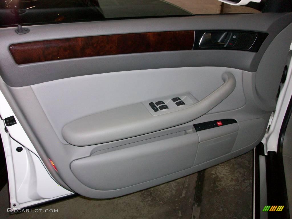 2003 A6 3.0 quattro Sedan - Polar White / Platinum photo #15