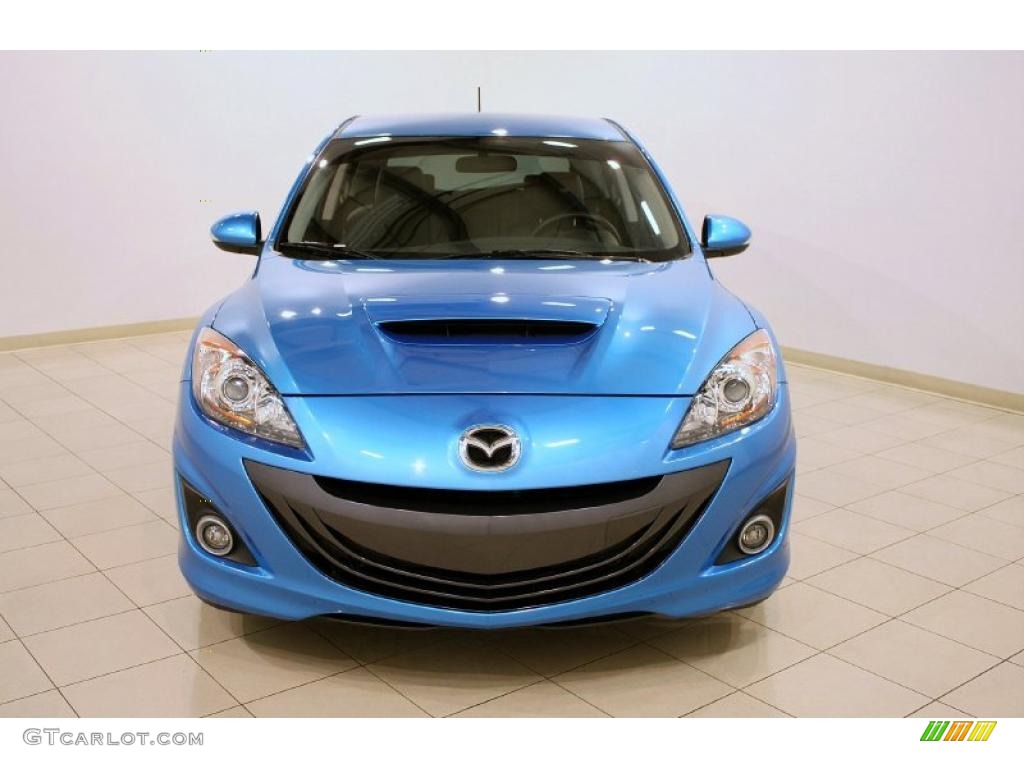 Celestial Blue Mica 2010 Mazda MAZDA3 MAZDASPEED3 Sport 5 Door Exterior Photo #45093173