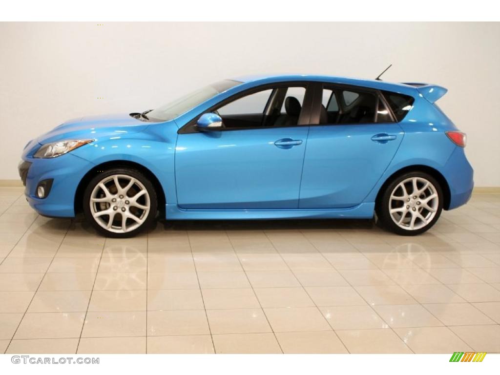 Celestial Blue Mica 2010 Mazda MAZDA3 MAZDASPEED3 Sport 5 Door Exterior Photo #45093197
