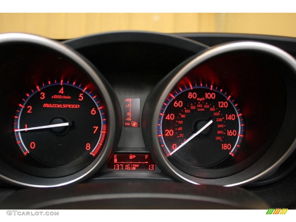 2010 Mazda MAZDA3 MAZDASPEED3 Sport 5 Door Gauges Photo #45093241