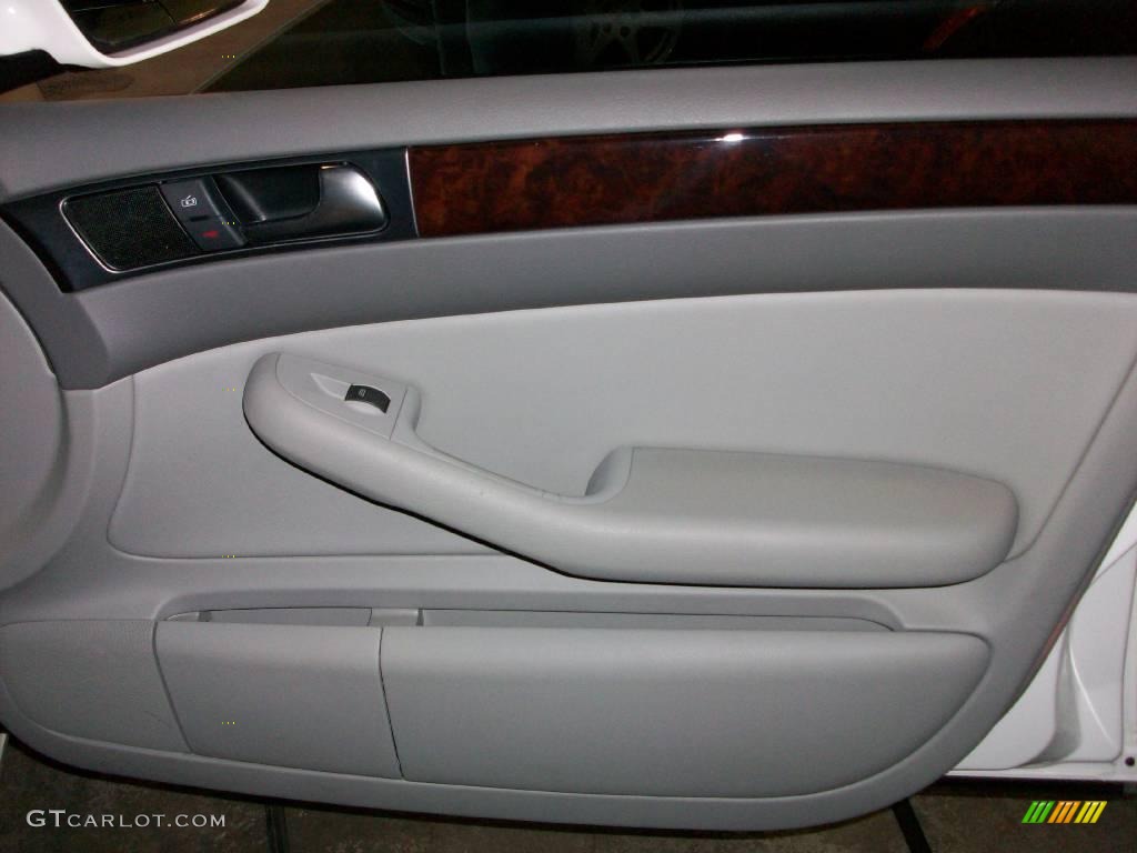 2003 A6 3.0 quattro Sedan - Polar White / Platinum photo #18