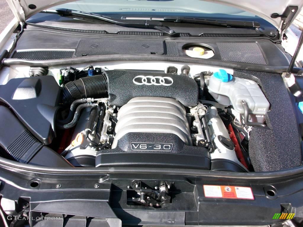2003 A6 3.0 quattro Sedan - Polar White / Platinum photo #24