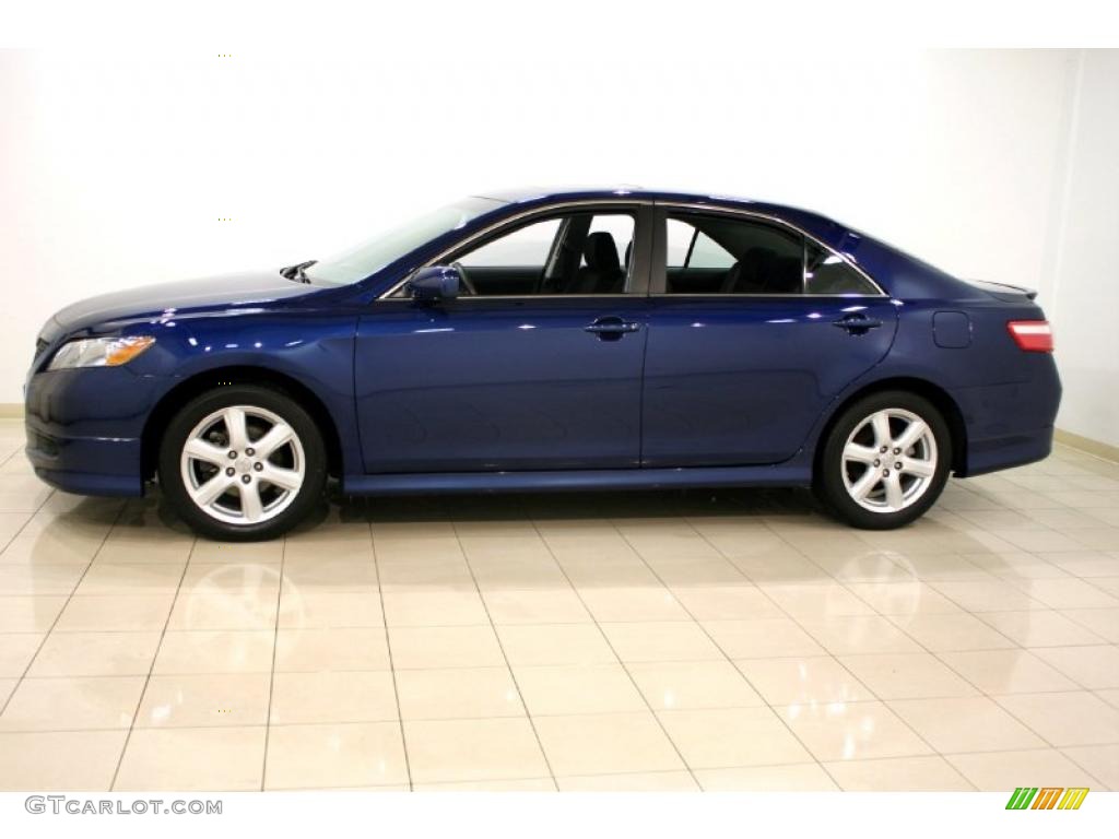 Blue Ribbon Metallic 2009 Toyota Camry SE Exterior Photo #45093625
