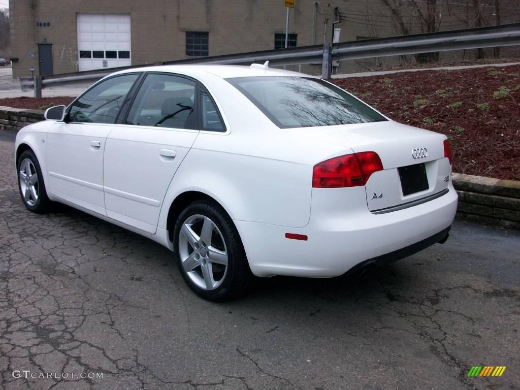 2005 A4 2.0T quattro Sedan - Arctic White / Ebony photo #3