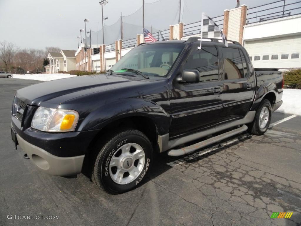 Deep Wedgewood Blue Metallic Ford Explorer Sport Trac