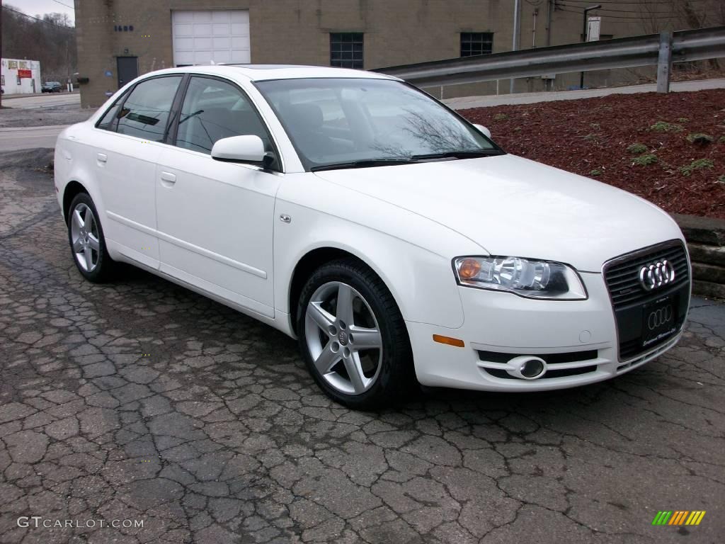2005 A4 2.0T quattro Sedan - Arctic White / Ebony photo #7