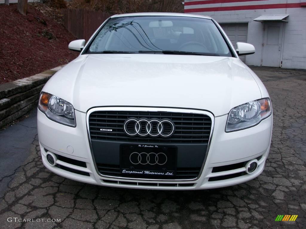 2005 A4 2.0T quattro Sedan - Arctic White / Ebony photo #8