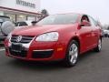 Salsa Red - Jetta SE Sedan Photo No. 3