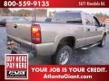 2001 Light Pewter Metallic Chevrolet Silverado 2500HD LS Crew Cab  photo #3