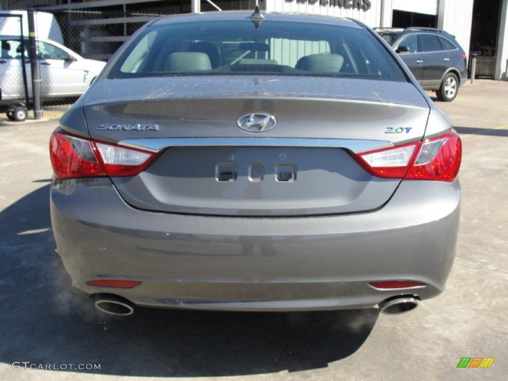 Harbor Gray Metallic 2011 Hyundai Sonata SE 2.0T Exterior Photo #45097642