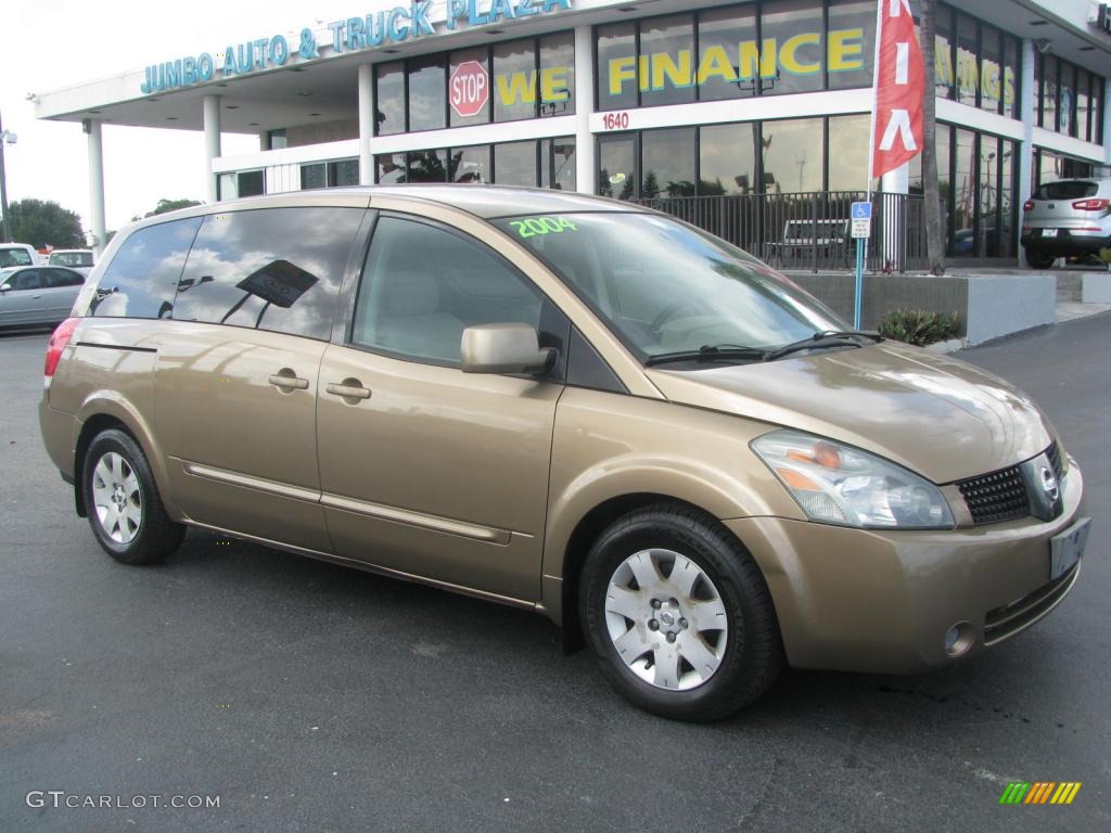 2004 Quest 3.5 S - Sahara Gold Metallic / Beige photo #1