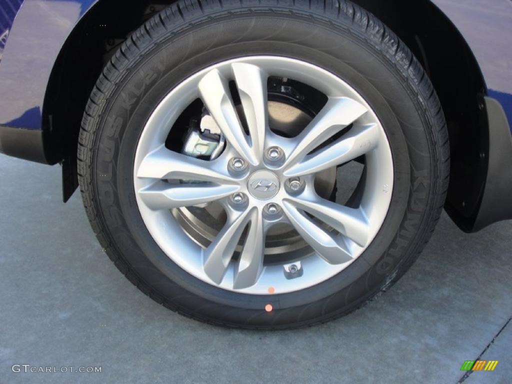 2011 Hyundai Tucson GLS Wheel Photo #45099282