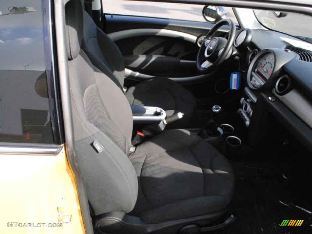 Carbon Black/Black Interior 2007 Mini Cooper S Hardtop Photo #45101829