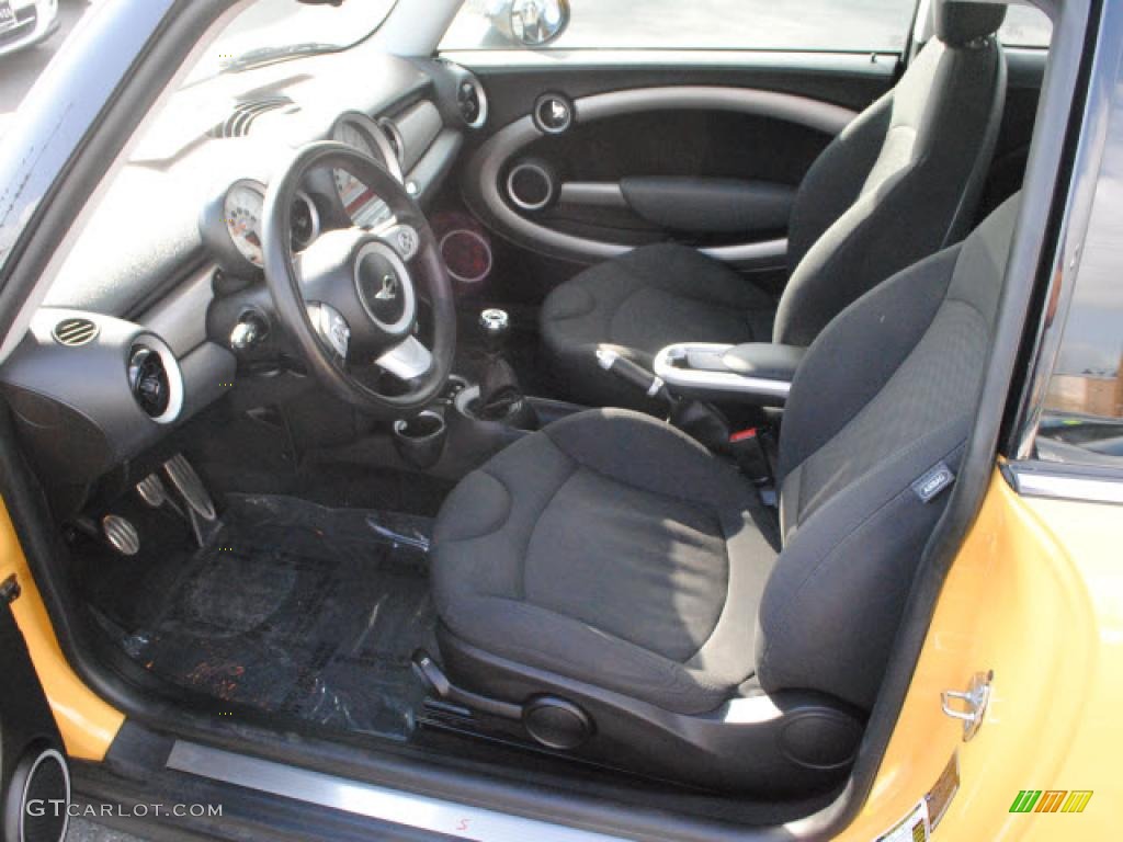 Carbon Black/Black Interior 2007 Mini Cooper S Hardtop Photo #45101869