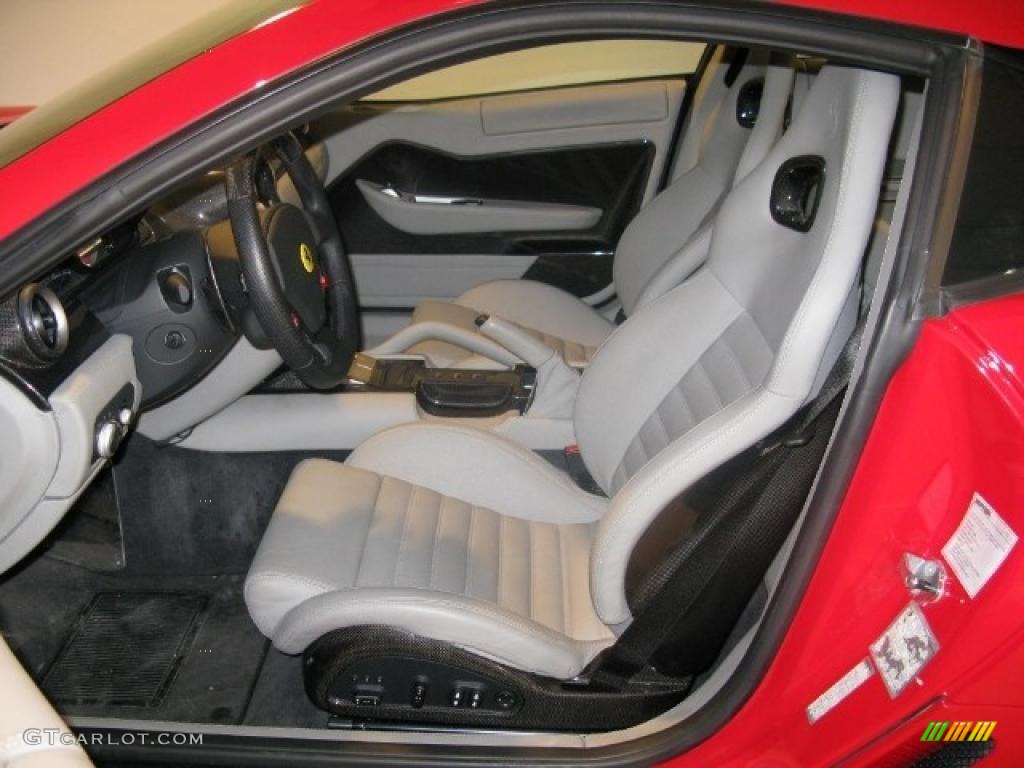 Grey Interior 2007 Ferrari 599 GTB Fiorano F1 Photo #45105812