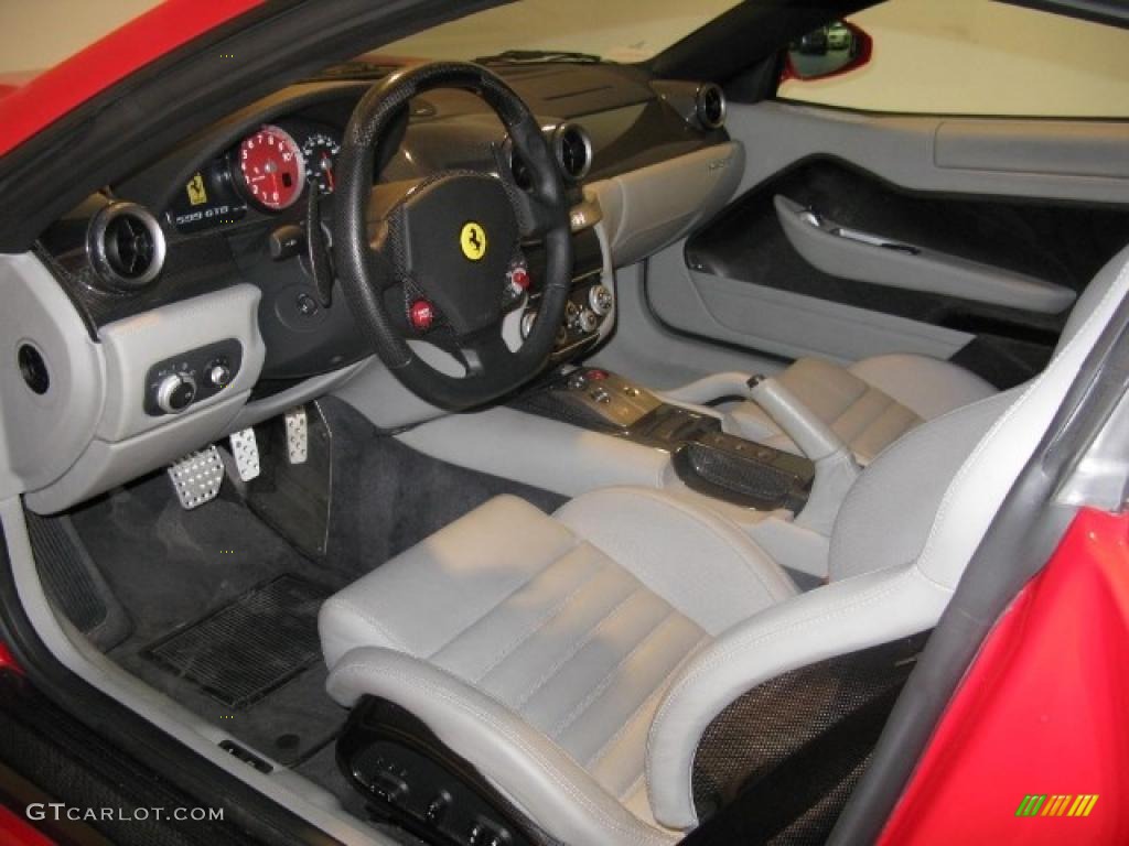 Grey Interior 2007 Ferrari 599 GTB Fiorano F1 Photo #45105828