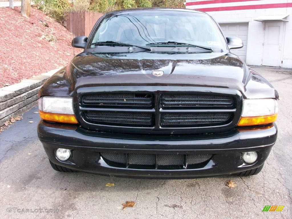 2000 Dakota R/T Sport Regular Cab - Black / Mist Gray photo #11