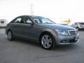 2008 Palladium Silver Metallic Mercedes-Benz C 300 4Matic Luxury  photo #3