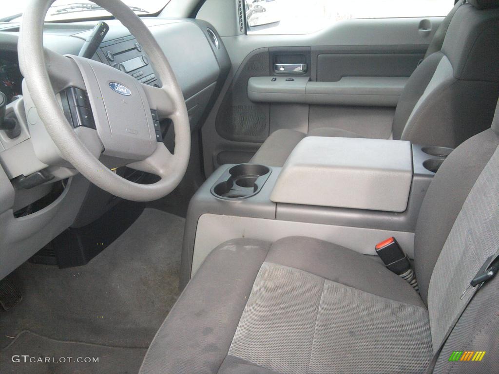 2004 F150 XLT SuperCab 4x4 - Medium Wedgewood Blue Metallic / Dark Flint photo #7