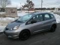 Storm Silver Metallic 2009 Honda Fit Standard Fit Model Exterior