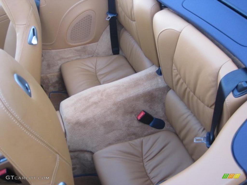 2008 911 Carrera 4S Cabriolet - Midnight Blue Metallic / Natural Brown photo #16