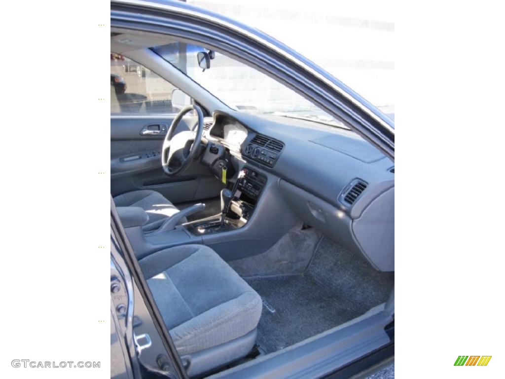 1997 Accord LX Sedan - Mystic Blue Pearl / Gray photo #4