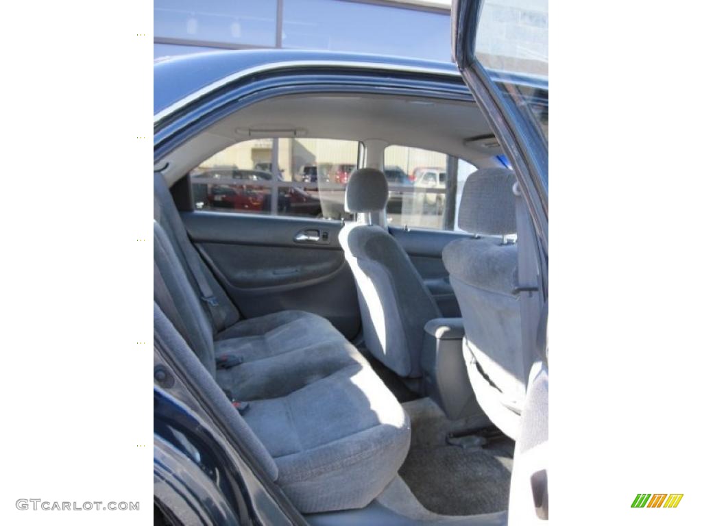 1997 Accord LX Sedan - Mystic Blue Pearl / Gray photo #5