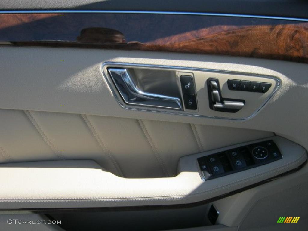 2011 E 350 BlueTEC Sedan - Iridium Silver Metallic / Almond/Mocha photo #3