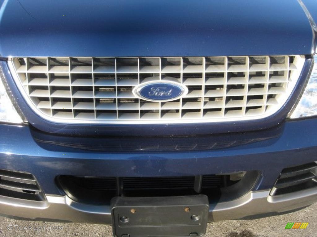 2004 Explorer Eddie Bauer 4x4 - Dark Blue Pearl Metallic / Medium Parchment photo #14