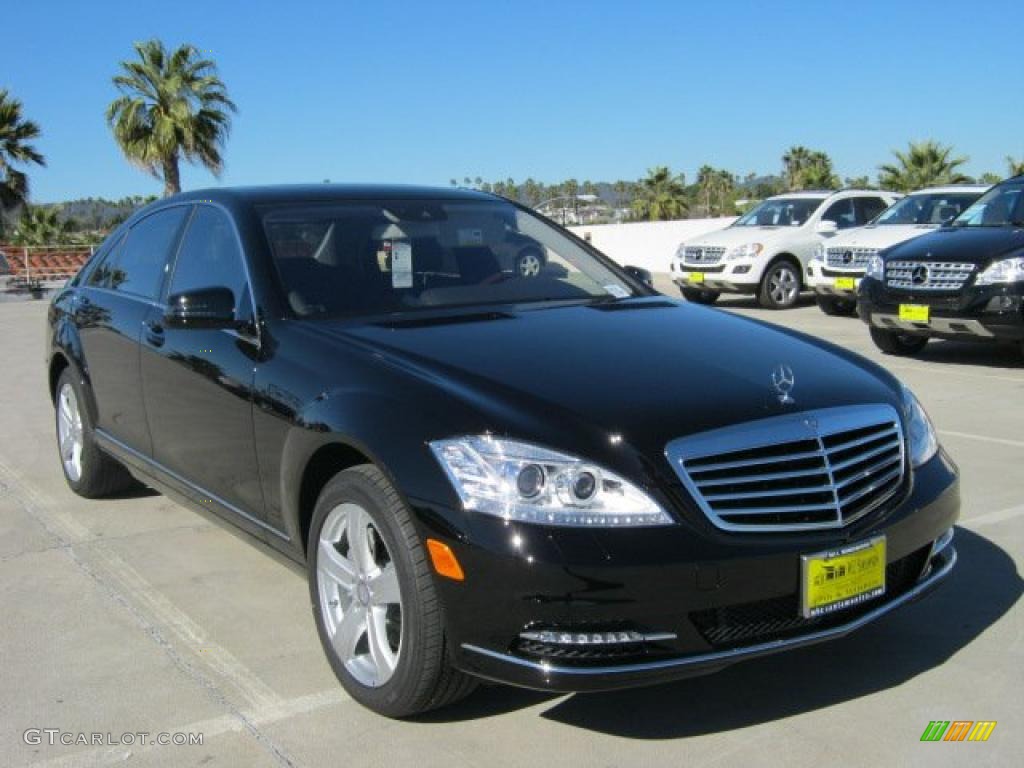 Black 2011 Mercedes-Benz S 550 Sedan Exterior Photo #45108640