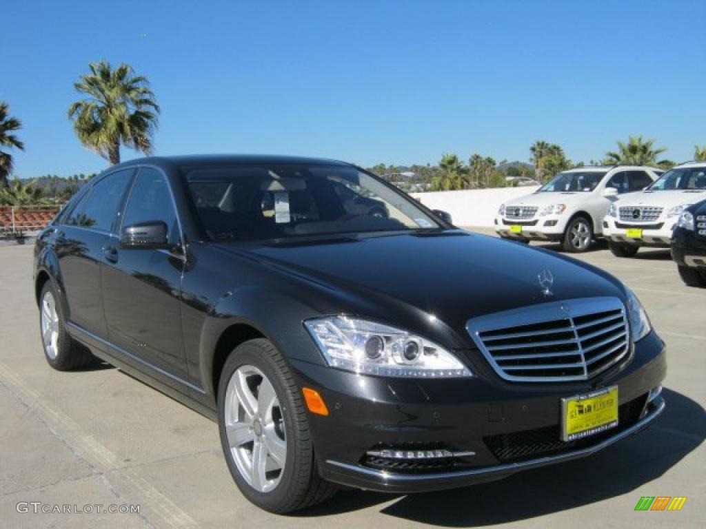 2011 S 550 Sedan - Magnetite Black Metallic / Black photo #1