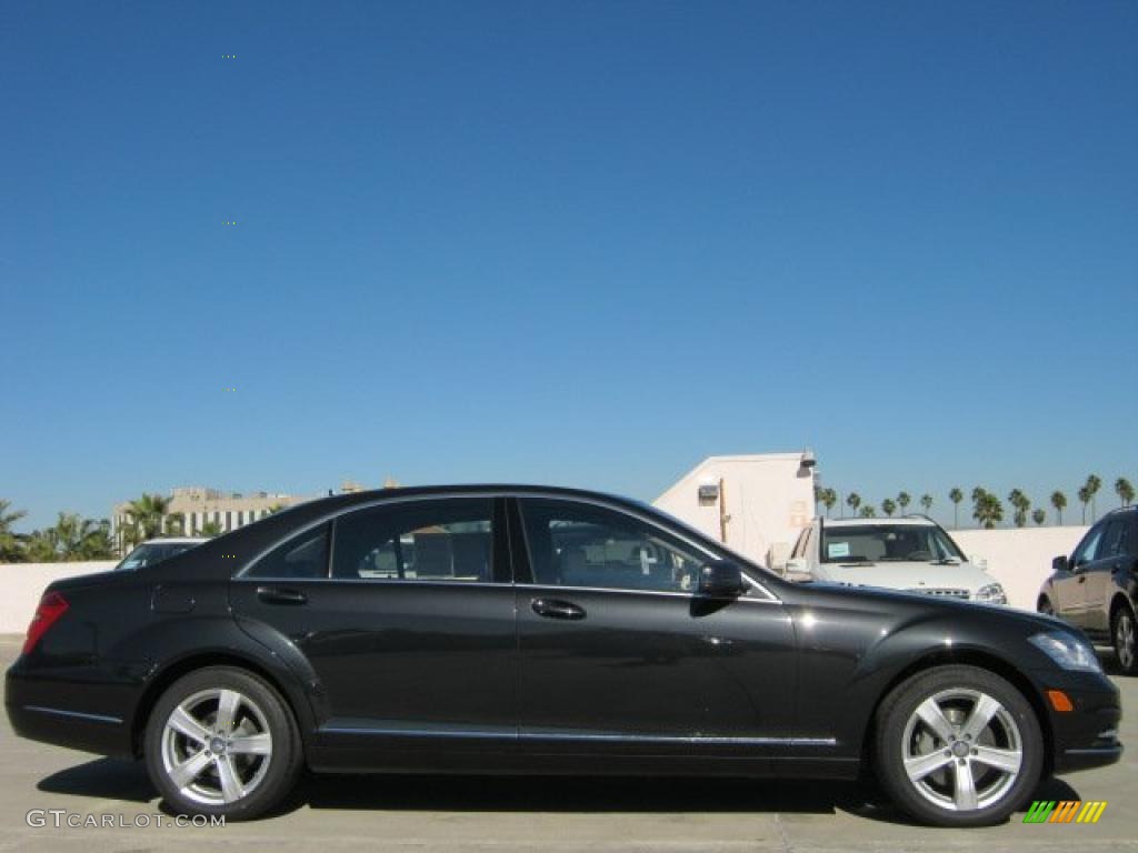 Magnetite Black Metallic 2011 Mercedes-Benz S 550 Sedan Exterior Photo #45108744