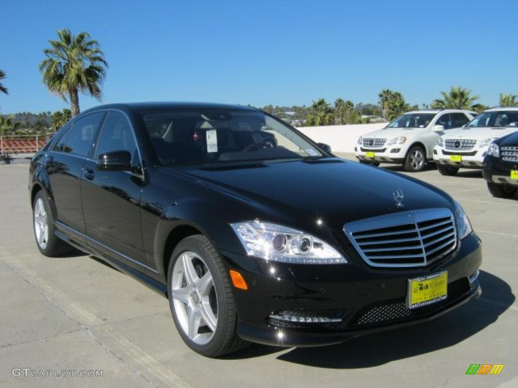 Black 2011 Mercedes-Benz S 550 Sedan Exterior Photo #45108812