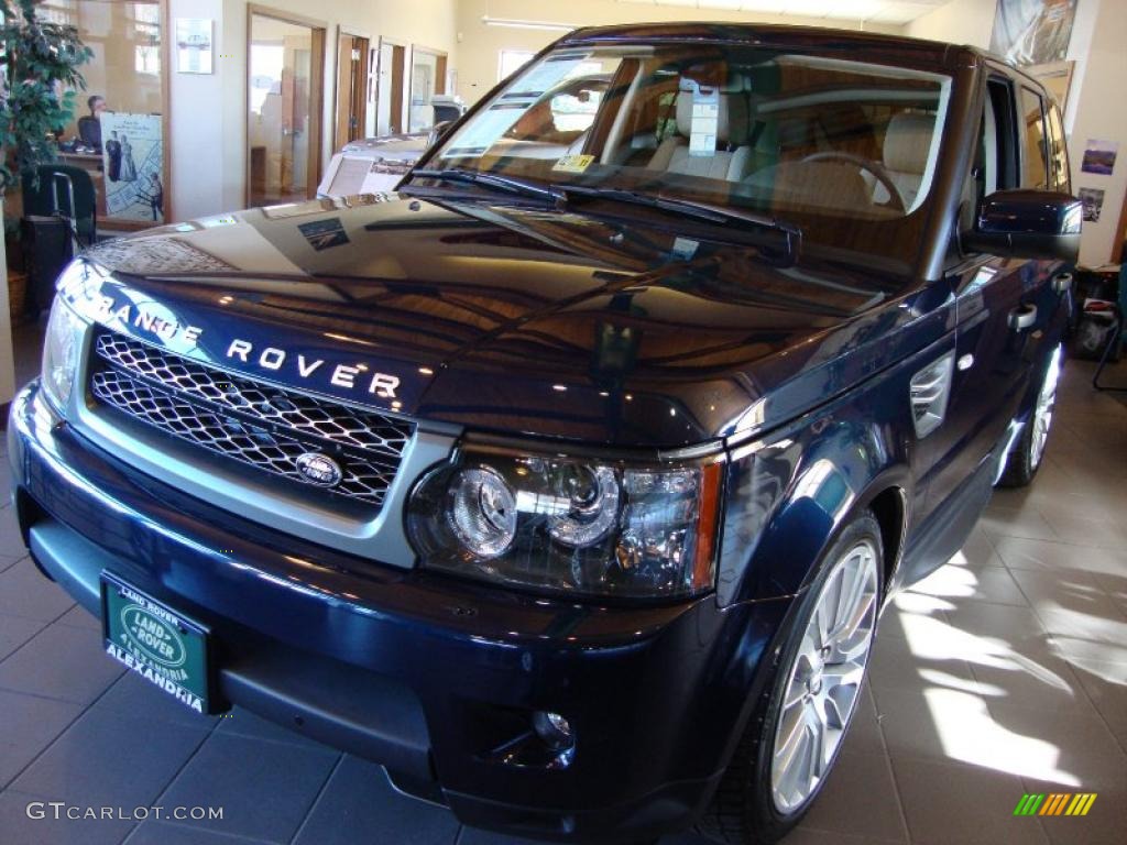 Baltic Blue 2011 Land Rover Range Rover Sport HSE LUX Exterior Photo #45109264
