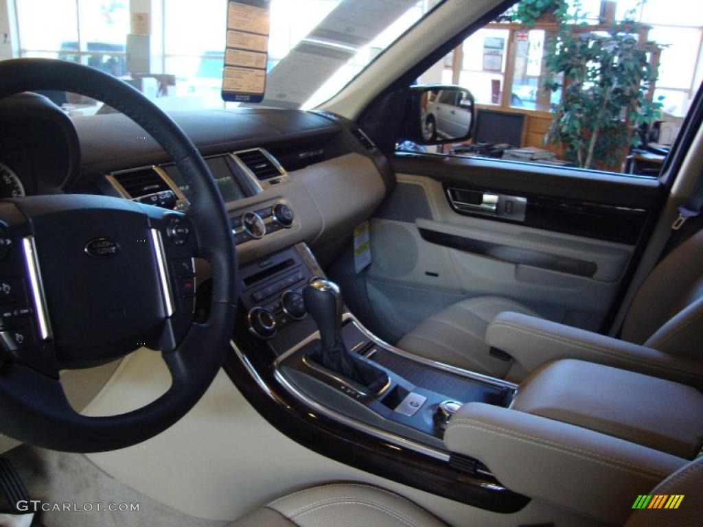 2011 Range Rover Sport HSE LUX - Baltic Blue / Almond/Nutmeg photo #14