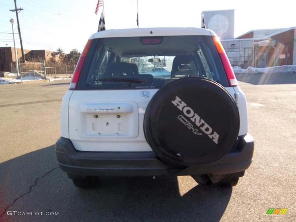 1999 CR-V LX 4WD - Taffeta White / Charcoal photo #3