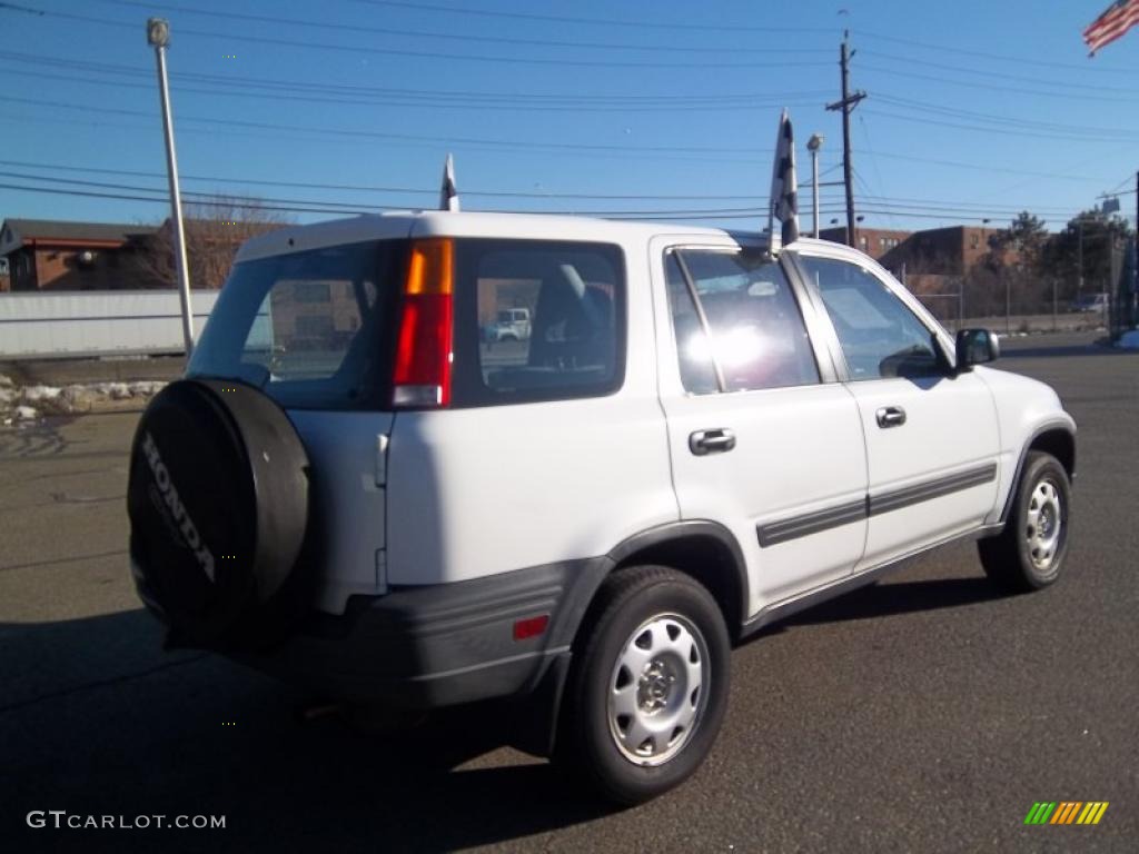 1999 CR-V LX 4WD - Taffeta White / Charcoal photo #4