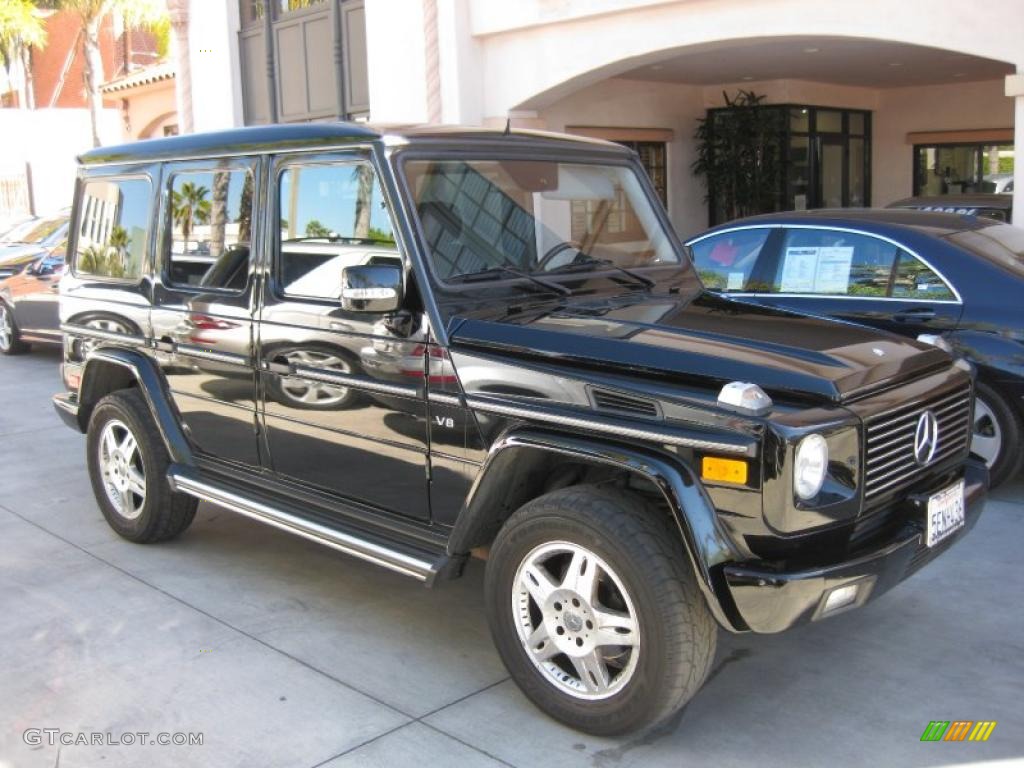 Black 2003 Mercedes-Benz G 500 Exterior Photo #45109580