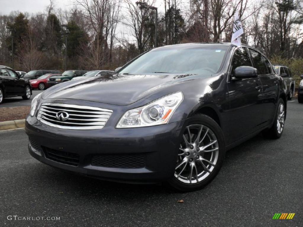 Blue Slate Metallic 2008 Infiniti G 35 Journey Sedan Exterior Photo #45109648