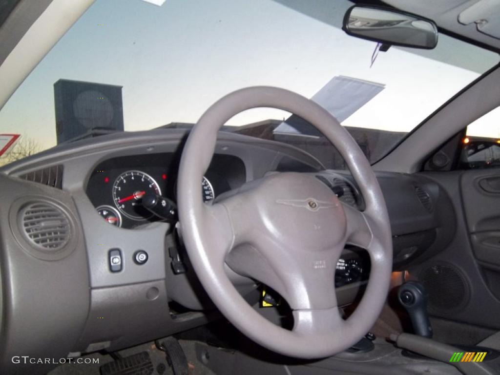 2003 Chrysler Sebring LX Coupe Sandstone Steering Wheel Photo #45109976