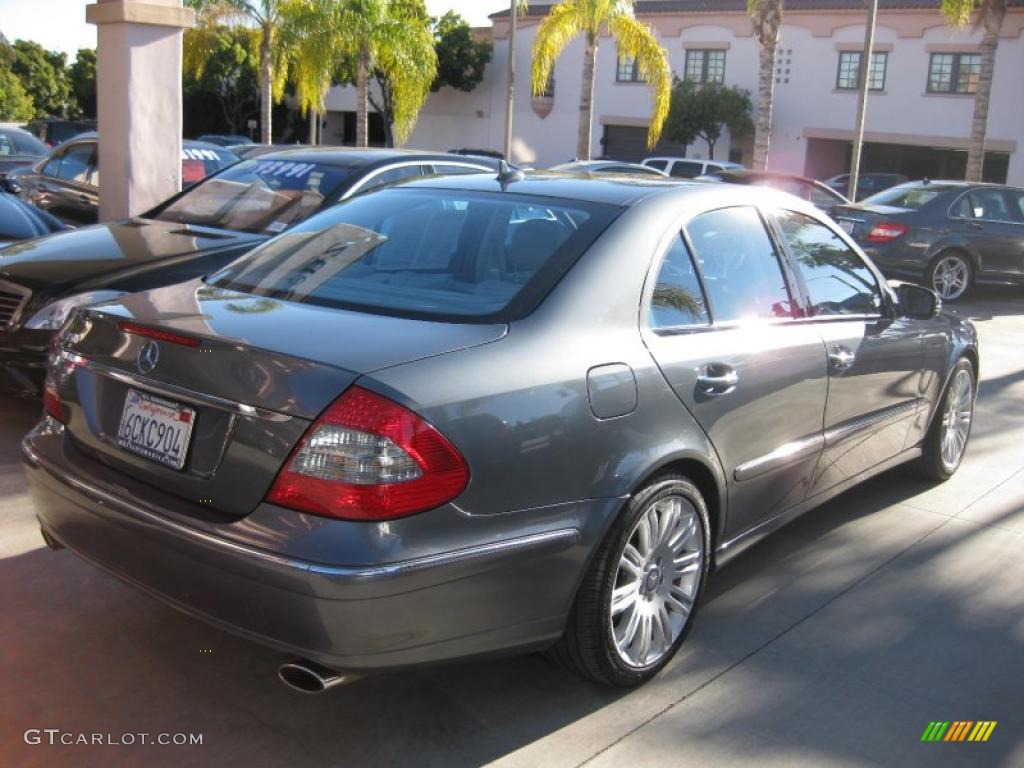 2008 E 350 Sedan - Flint Grey Metallic / Ash photo #2