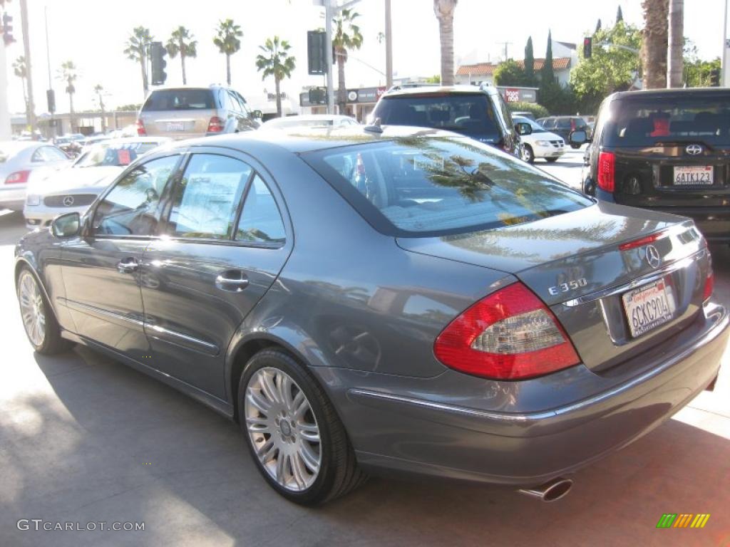 2008 E 350 Sedan - Flint Grey Metallic / Ash photo #4