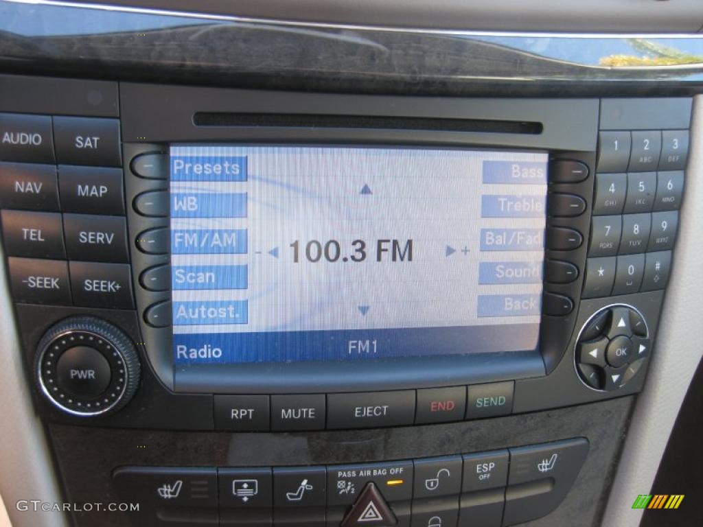 2008 E 350 Sedan - Flint Grey Metallic / Ash photo #10