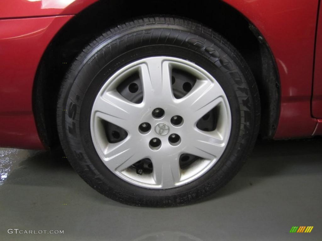 2008 Corolla LE - Barcelona Red / Stone photo #6