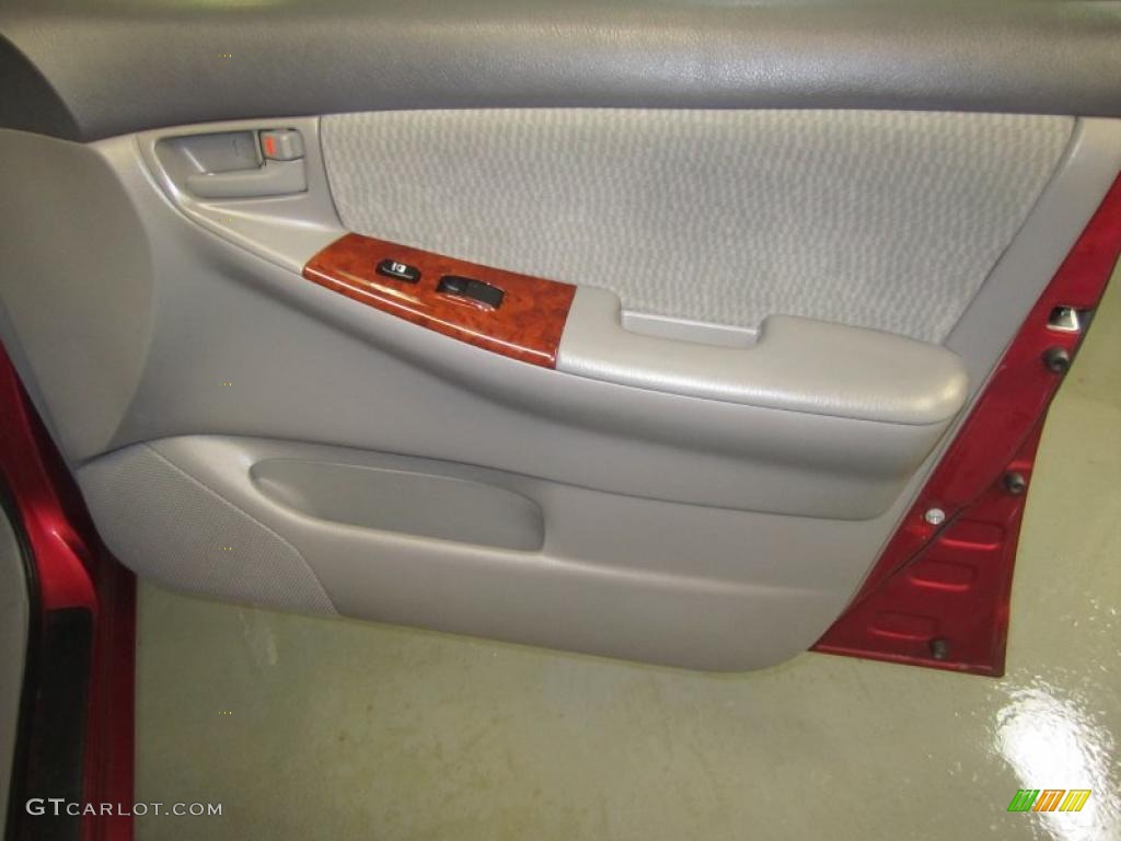 2008 Corolla LE - Barcelona Red / Stone photo #21