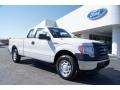 2011 Oxford White Ford F150 XL SuperCab  photo #1