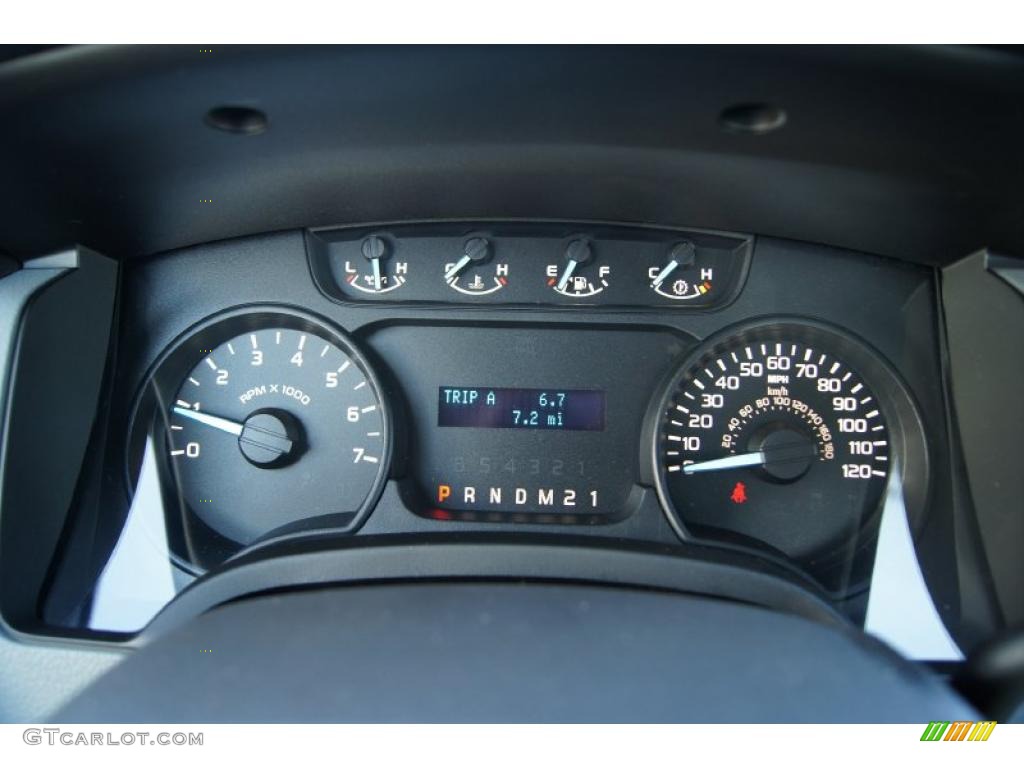 2011 Ford F150 XL SuperCab Gauges Photo #45113176